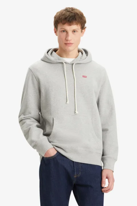 Levi's Sweat À Capuche Original Housemark - Homme - Gris / Mid Tone Grey Heather - 2XL