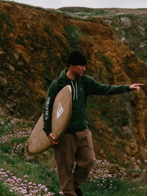 The Original - Sweat à capuche Vert Homme