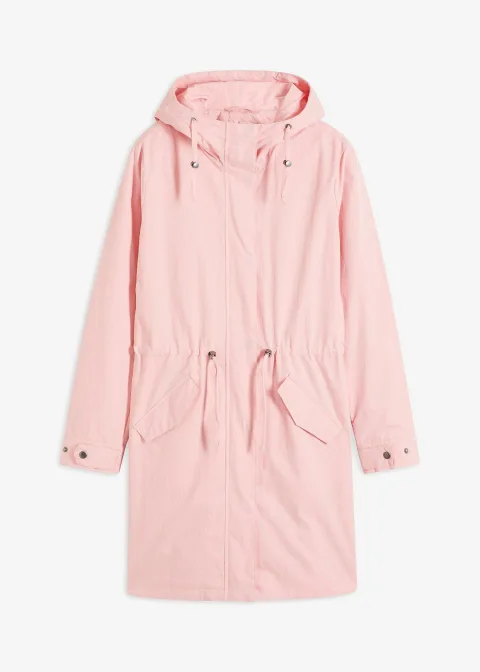 Parka longue à capuche
