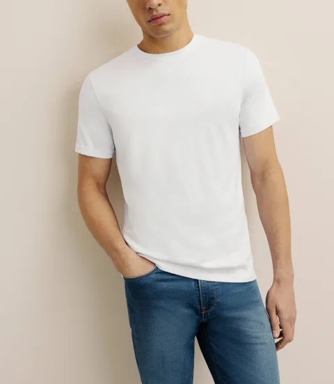 IZAC - Pack de 2 t-shirts col rond blancs