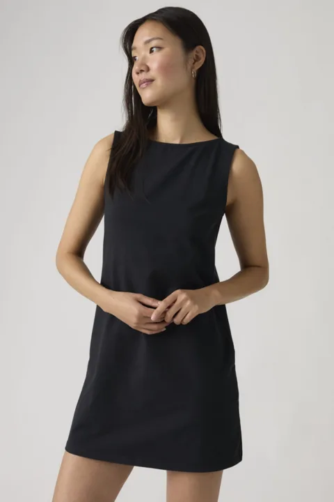 Levi's Robe En Maille Kaia - Femme - Noir / Anthracite Night - XS