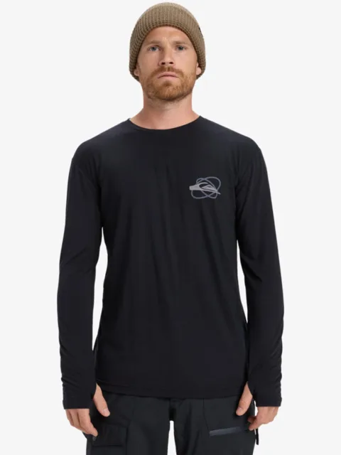 Coastal Run - T-shirt manches longues pour Homme Noir