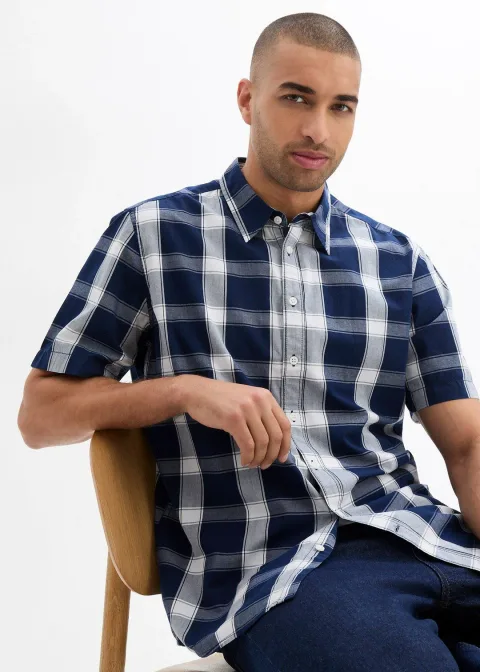 Chemise manches courtes 100% coton