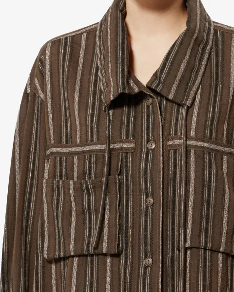 Chemise Chelia - Femme - Bronze - Taille 40