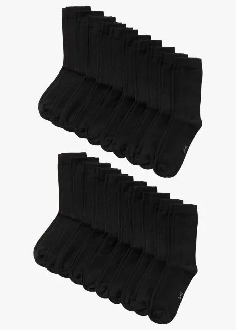 Lot de 20 paires de chaussettes