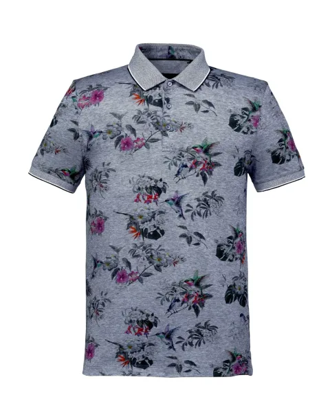 IZAC - Polo-marine-motif-exotique