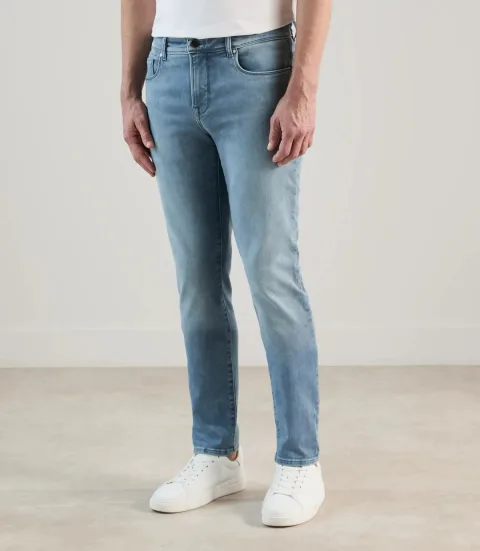 IZAC - Jean 5 poches stretch bleach