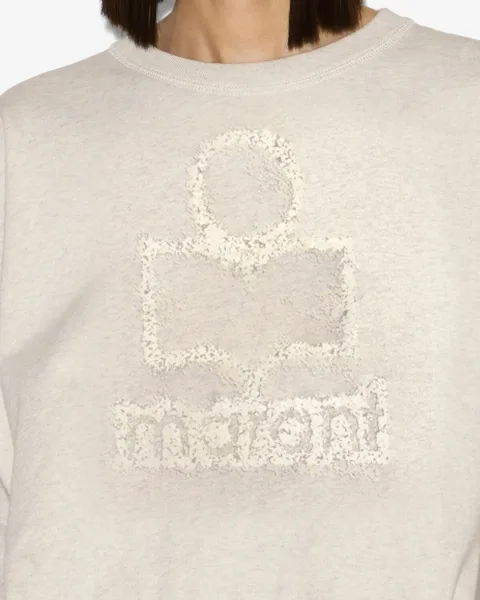 Sweatshirt Mobyli - Femme - Écru - Taille 44 - Marant Étoile