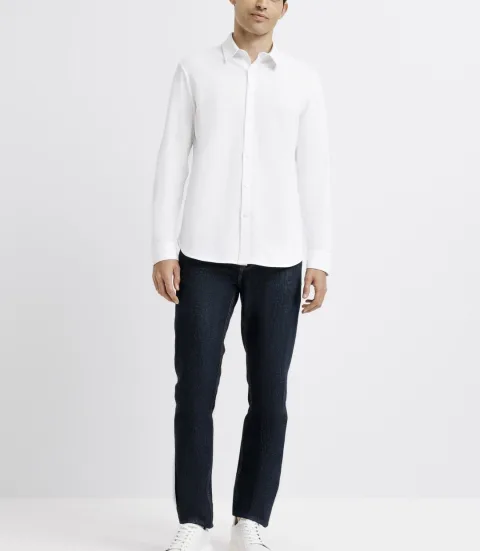 IZAC - Chemise casual avec logo blanche