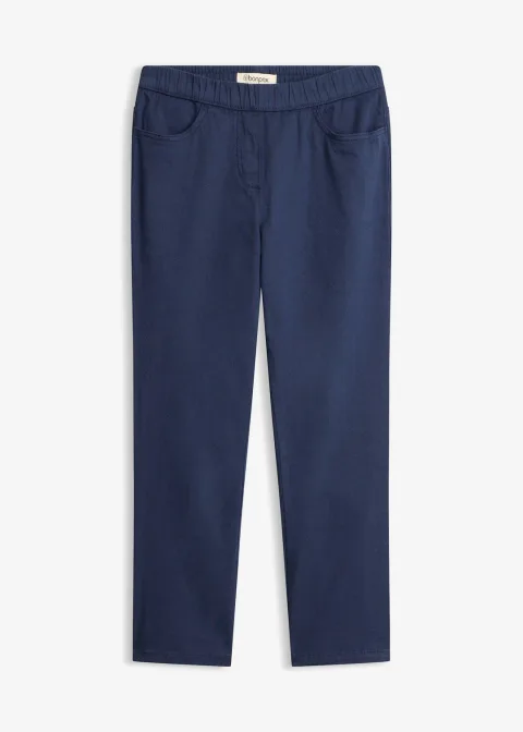 Pantalon 7/8 à taille élastiquée