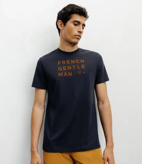IZAC - T-shirt print marine