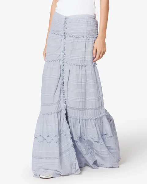 Jupe Paoline - Femme - Bleu Clair - Taille 40 - Marant Étoile