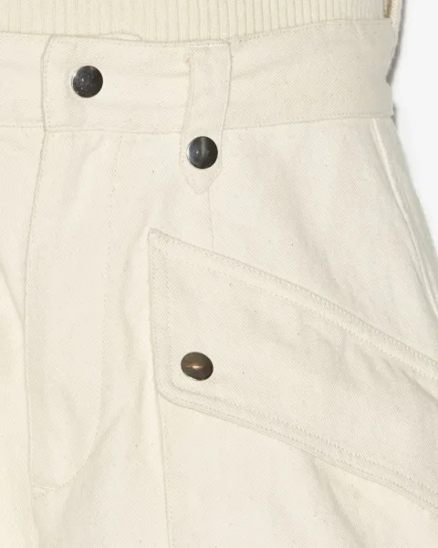 Short Jemmy - Femme - Écru - Taille 40 - Marant Étoile
