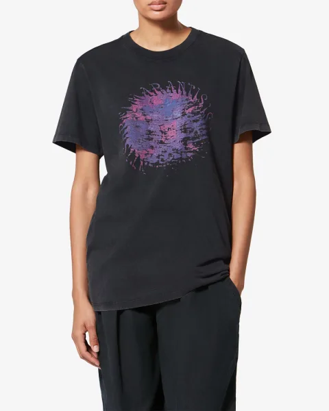 Tee Shirt Zoeline - Femme - Noir - Taille L - Marant Étoile