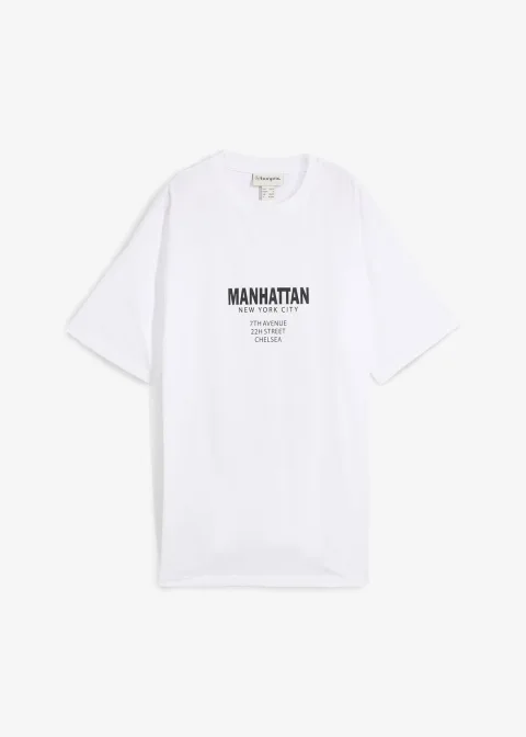 T-shirt oversize 100% coton