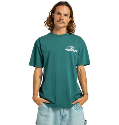 Stock Up - T-shirt à manches courtes Bleu Homme