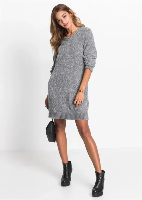 Robe en maille chenille oversize