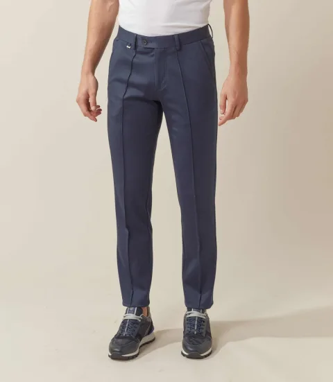 IZAC - Pantalon marine ''Iles''