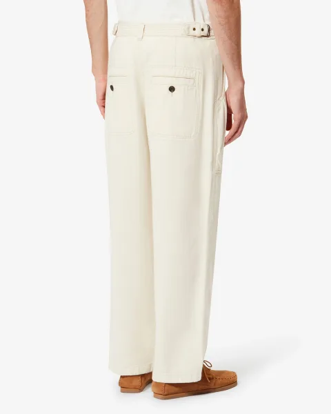 Pantalon Ilyan - Homme - Écru - Taille 44