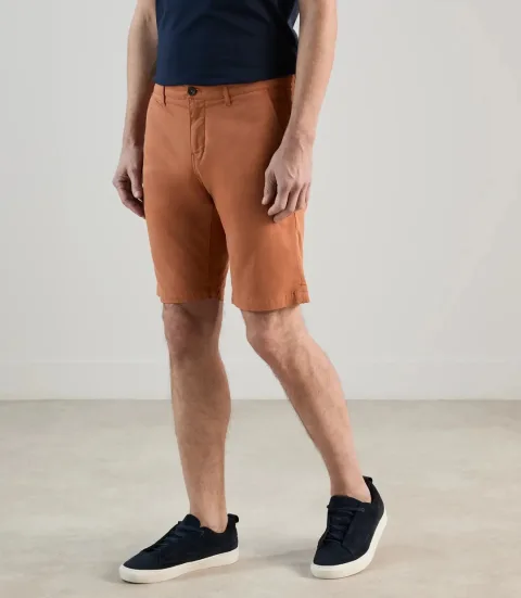 IZAC - Bermuda chino orange