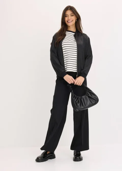 Blouson en satin