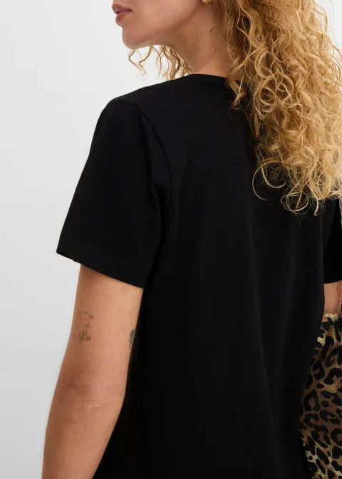 T-shirt à encolure originale