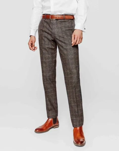 IZAC - Pantalon ville marron