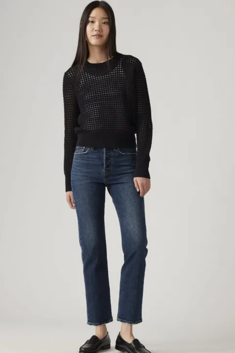 Levi's Jean Droit Wedgie - Femme - Bleu / Unstoppable Wear - 29X28