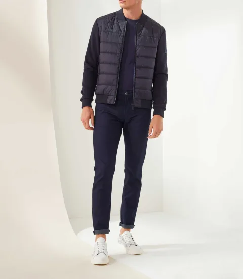 IZAC - Sweat zippé marine ''Swfantin''