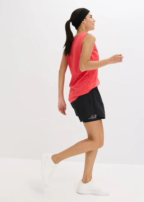 Short de sport 2-en-1 ultra-léger