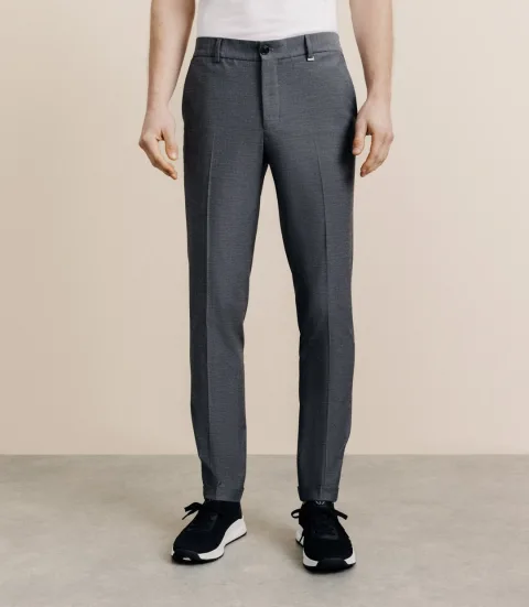 IZAC - Pantalon élastiqué anthracite