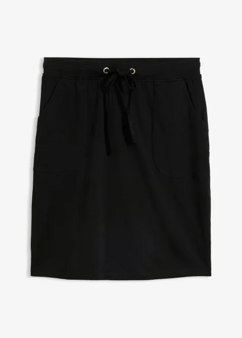 Jupe extensible en coton