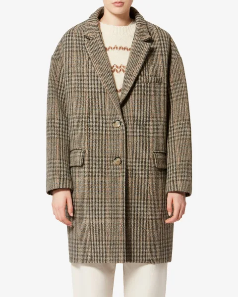 Manteau Limiza - Femme - Beige - Taille 40 - Marant Étoile