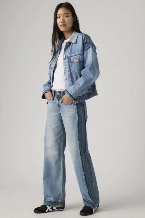 Levi's Jean Low Loose Decon - Femme - Bleu / Upon Reflection - 33X32