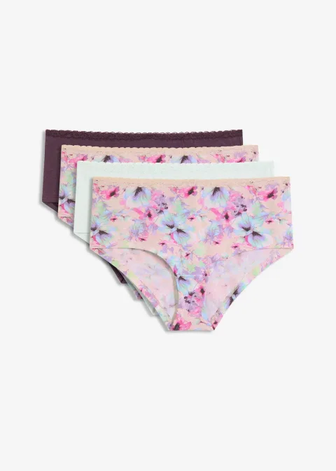 Lot de 4 culottes Maxi coton