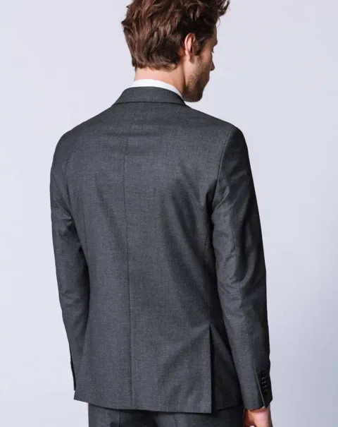 IZAC - Costume micro dessins anthracite ming