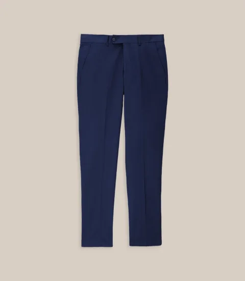 IZAC - Pantalon taille mi-haute marine