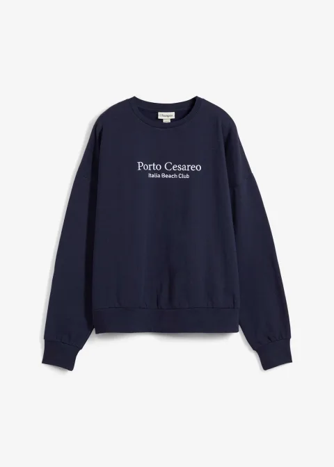 Sweat oversize avec broderie