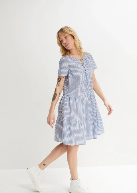 Robe-tunique estivale, 100% coton