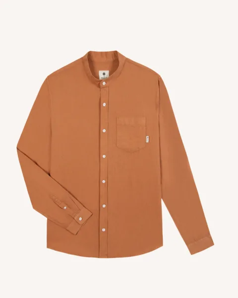 Chemise en lin vert clair - CHIAVARI