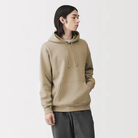 Sweatshirt à capuche en coton mélangé pour homme