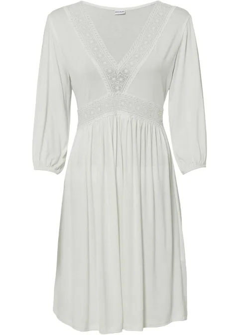 Robe-tunique douce en jersey viscose