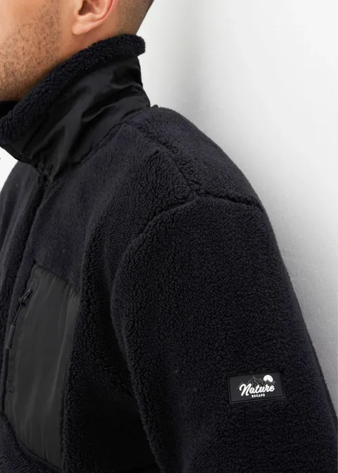 Veste en polaire peluche
