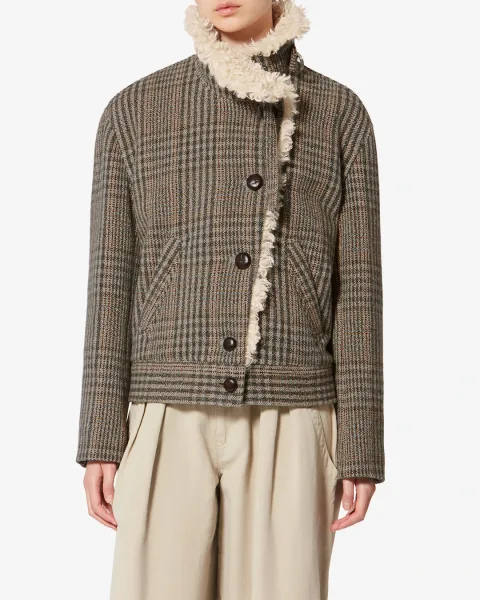 Manteau Fadia - Femme - Beige - Taille 42 - Marant Étoile
