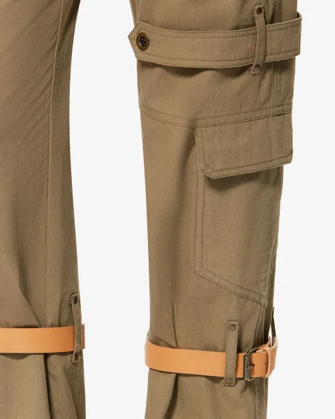 Pantalon Brinda - Femme - Kaki - Taille 42