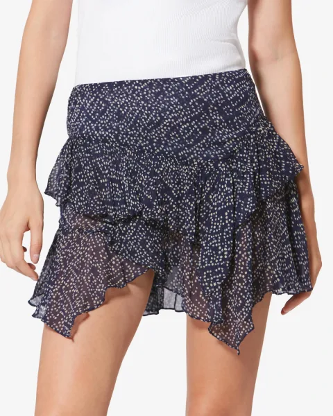 Jupe Lolita - Femme - Nuit - Taille 40 - Marant Étoile