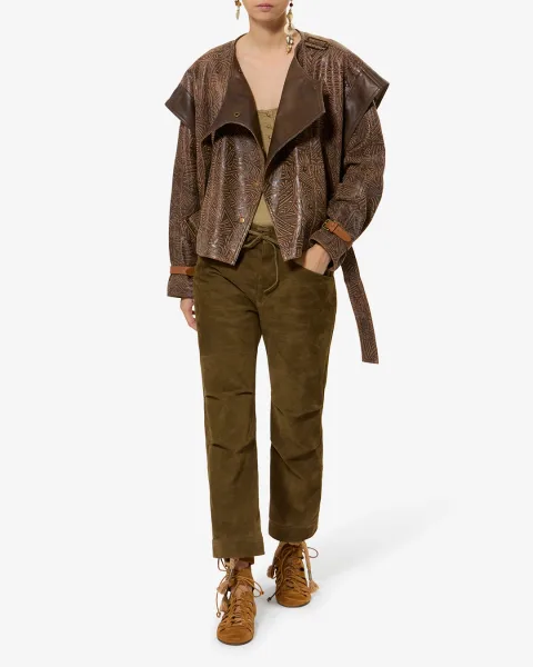 Veste Erine - Femme - Chocolat - Taille 40