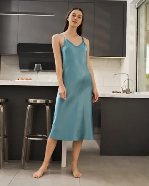 LILYSILK Chemise De nuit En Soie Robe Sexy Pour Femme