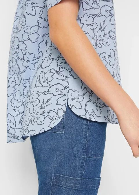 Blouse longue 100% coton