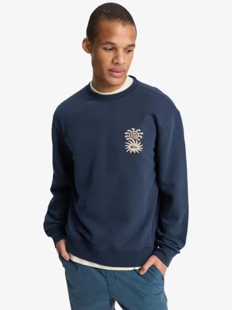 Salt Water Graphic - Sweat pour Homme Marron